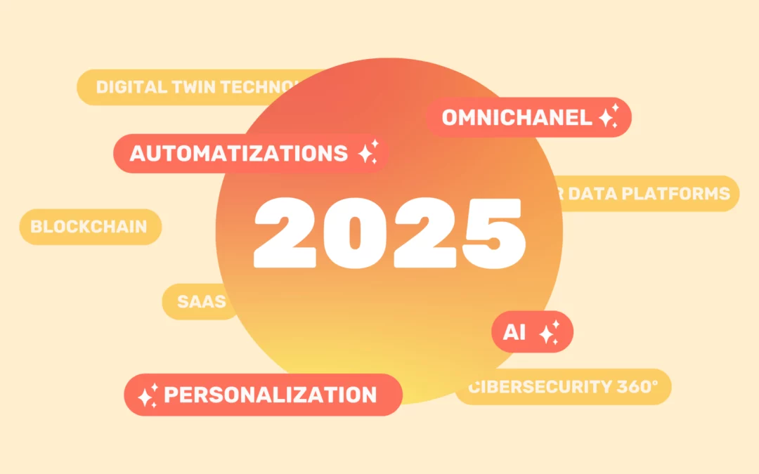 Tendencias 2025: Inteligencia Artificial, Automatización, Personalización y Omnicanalidad.